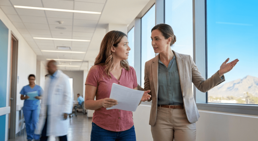 Hospital discharges move fast—and families are often left trying to figure everything out under pressure.